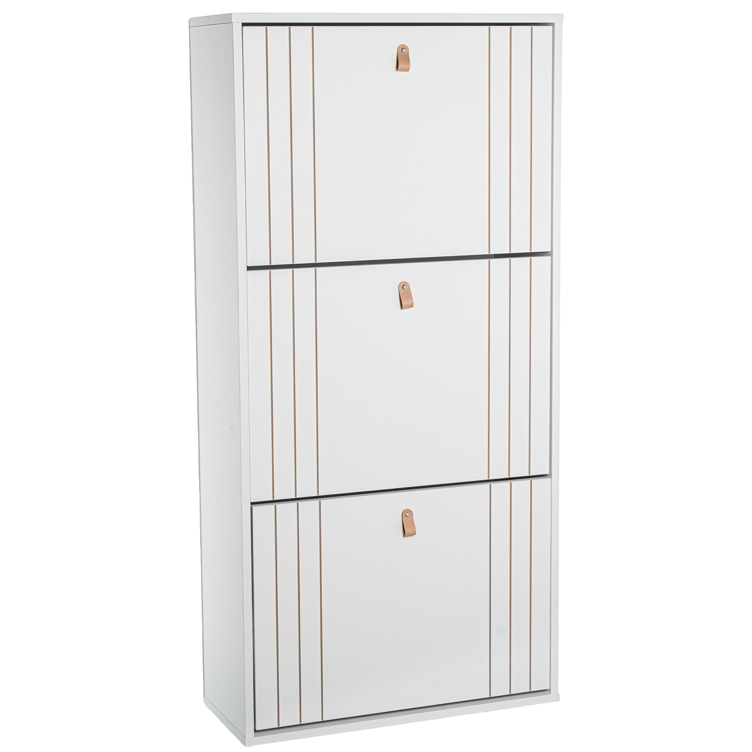 ZAPATERO MADERA BLANCA C/3 CAJONES