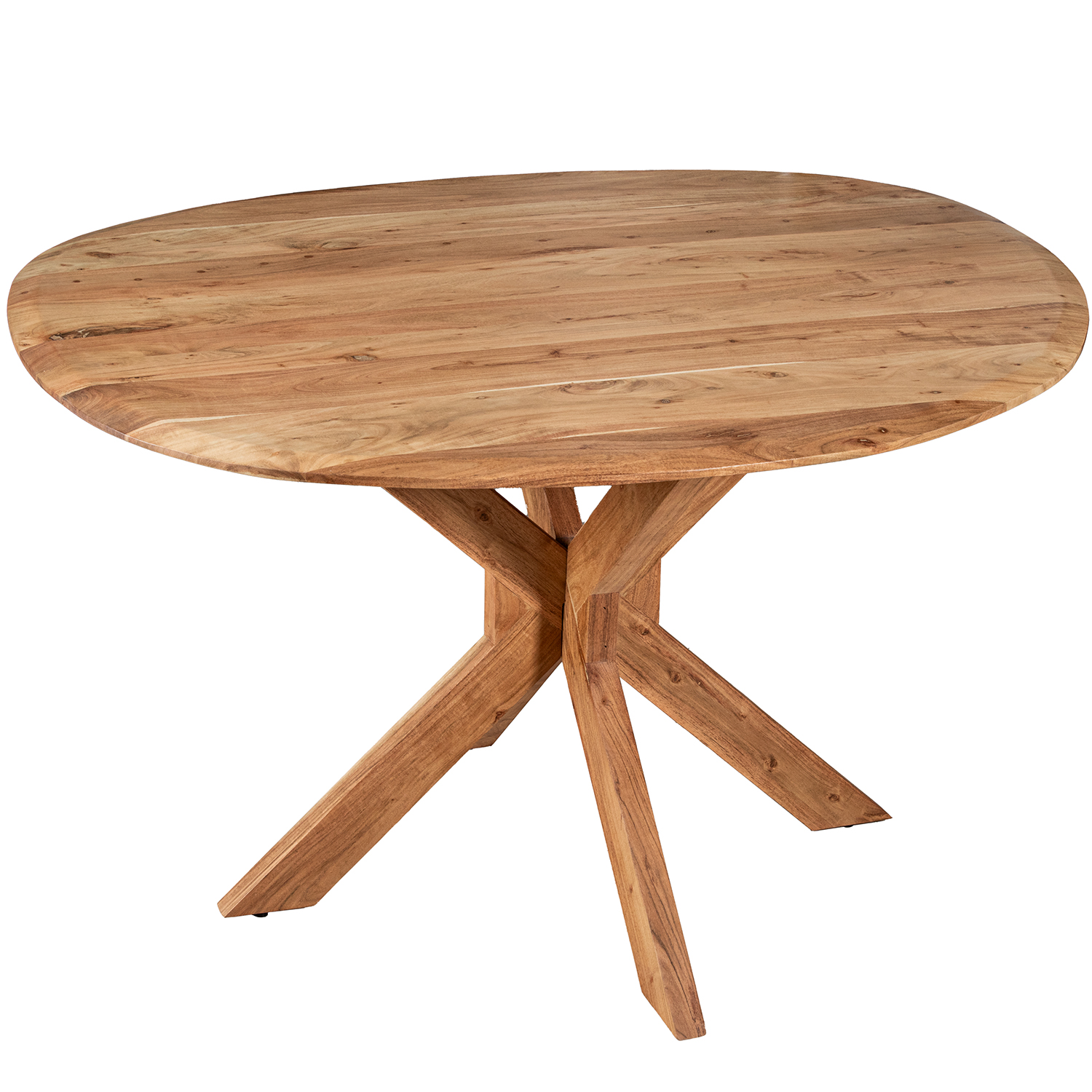 MESA COMEDOR MADERA MANGO OVAL20