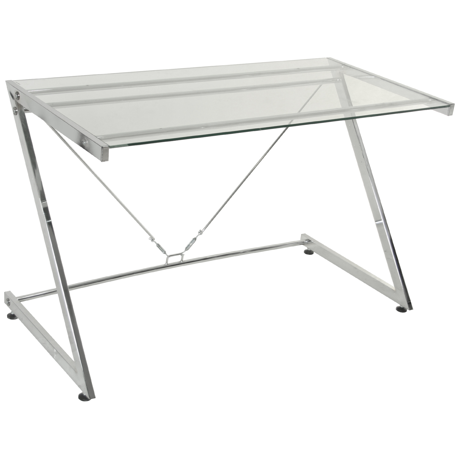 MESA ESCRITORIO METAL/CRISTAL8