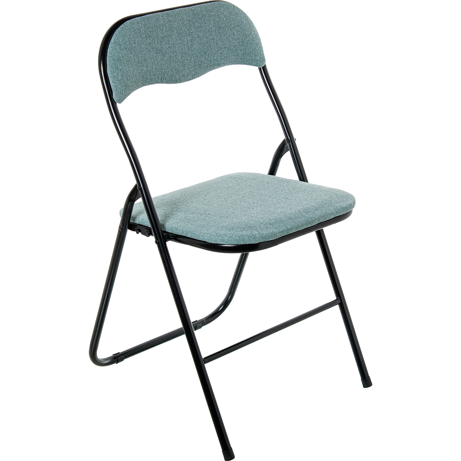 SILLA PLEGABLE METAL NEGRO TELMADAS