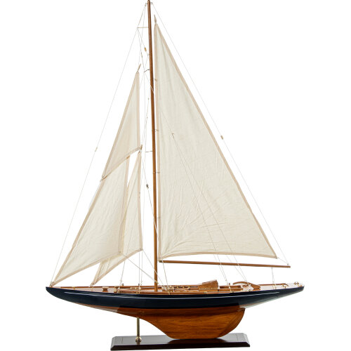 VELERO MADERA 90X120CM CASCO AUL/MADERA