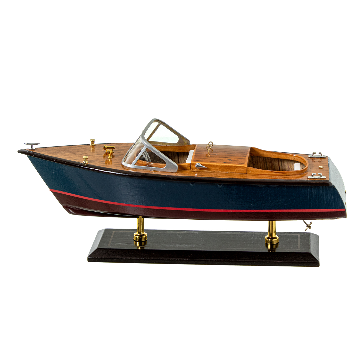 LANCHA MOTORA 35CM MADERA