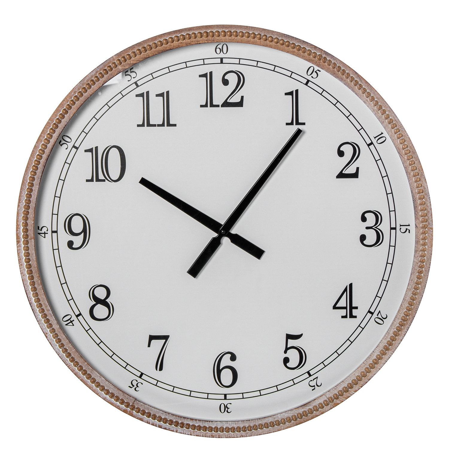 RELOJ PARED ø68CM MADERA DM