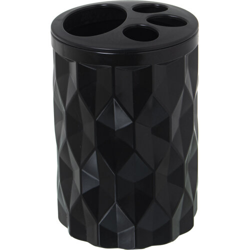 VASO CEPILLOS DE DIENTES BAÑOACRILICO GRIS