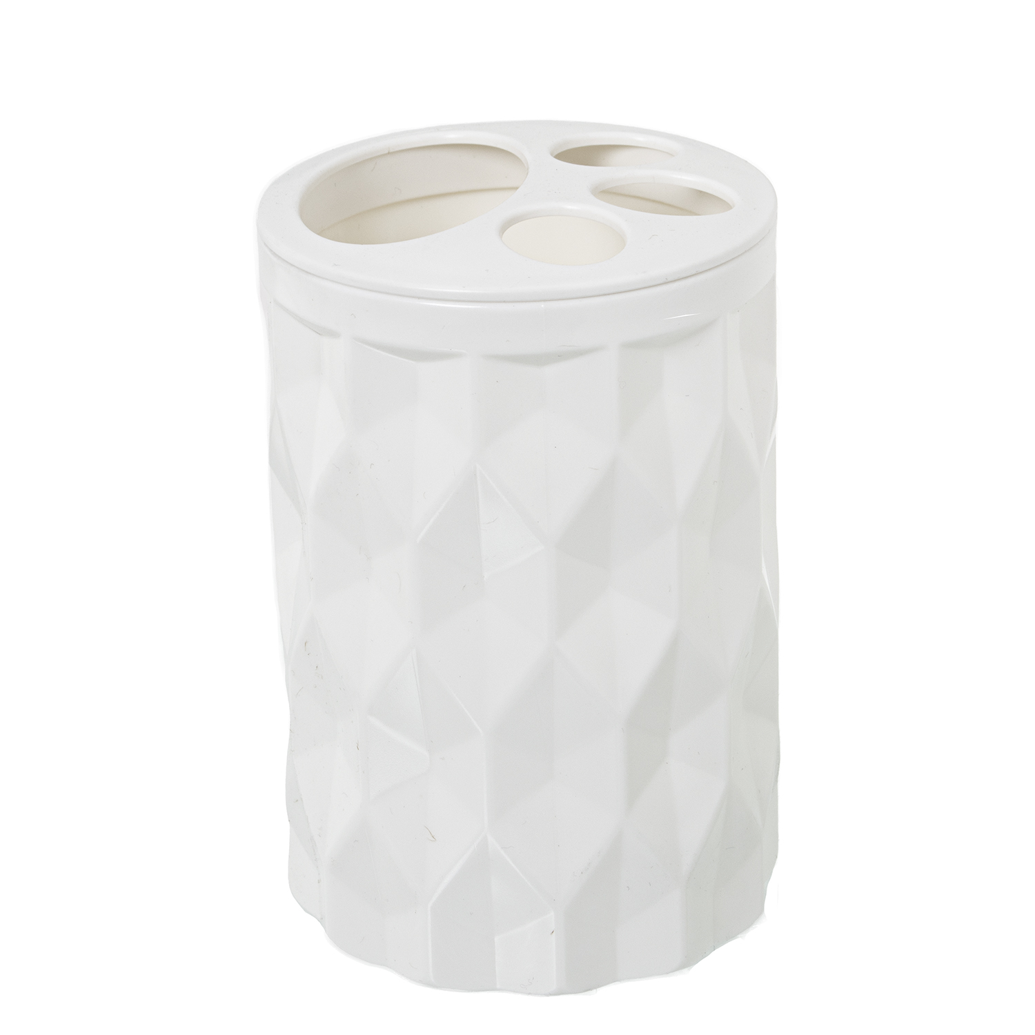 VASO CEPILLOS DE DIENTES BAÑOACRILICO BEIGE