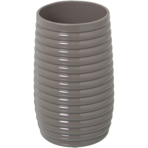 VASO CEPILLOS DE DIENTES BAÑOACRILICO NEGRO