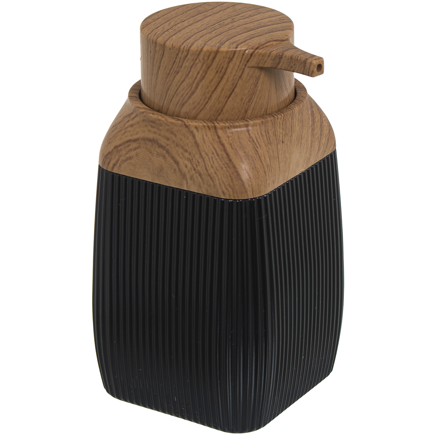 DOSIFICADOR BAÑO ACRILICO NEGR 300ML