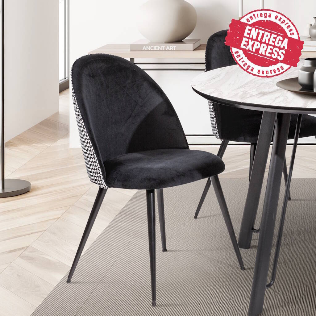 SILLA MOD. AMIRA C/ NEGRO PATA NEGRA Se sirve en caja de 4 uds