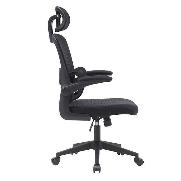 SILLA OFICINA MOD. AROA C/ NEGRO - ESTRUCTURA NEGRA - Imagen 3