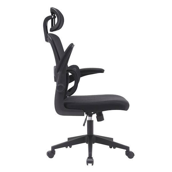 SILLA OFICINA MOD. AROA C/ NEGRO - ESTRUCTURA NEGRA - Imagen 4