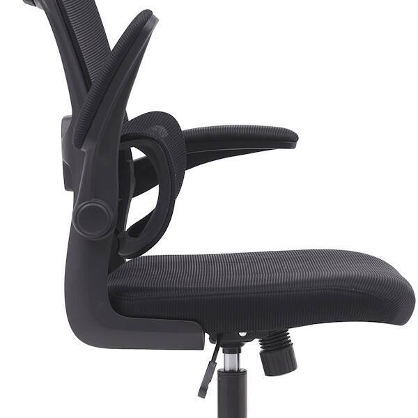 SILLA OFICINA MOD. AROA C/ NEGRO - ESTRUCTURA NEGRA - Imagen 8
