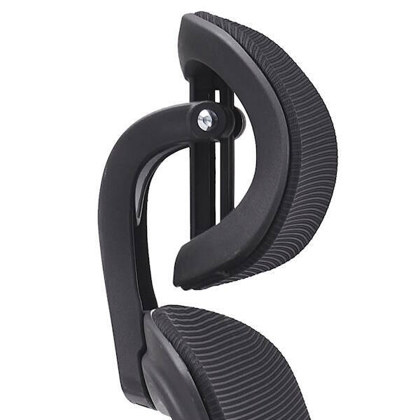 SILLA OFICINA MOD. AROA C/ NEGRO - ESTRUCTURA NEGRA - Imagen 9
