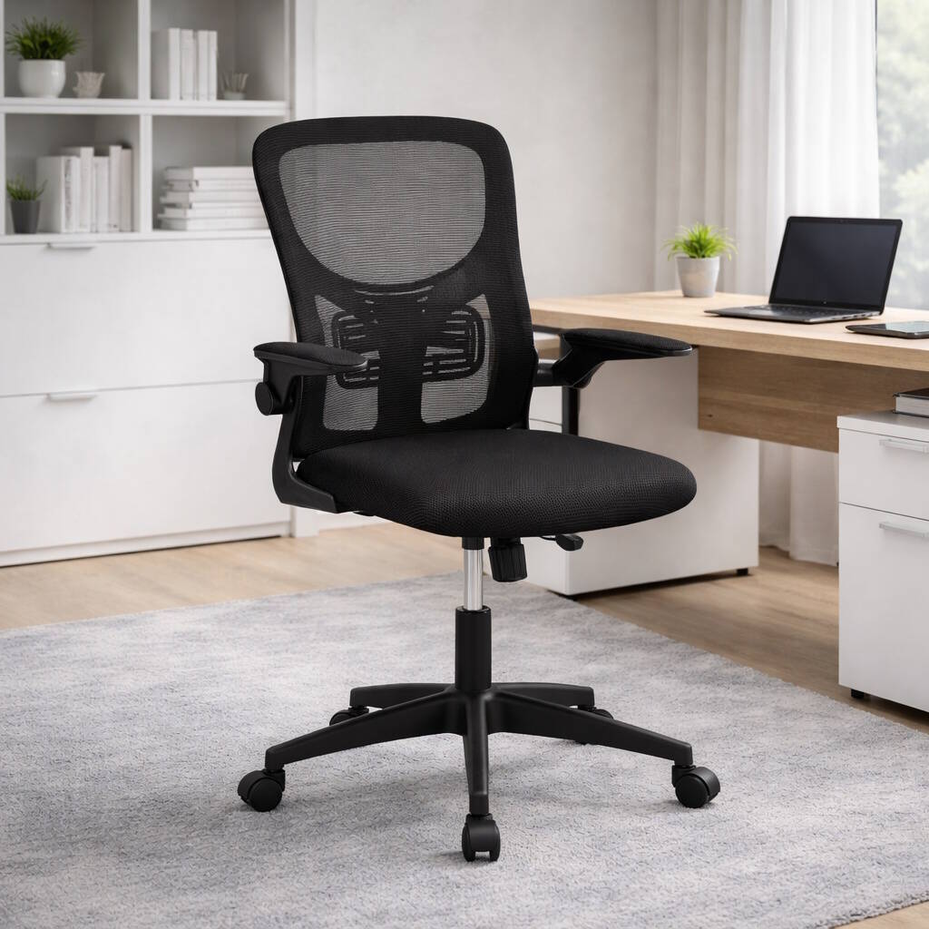 SILLA OFICINA MOD. BRACO C/ NEGRO