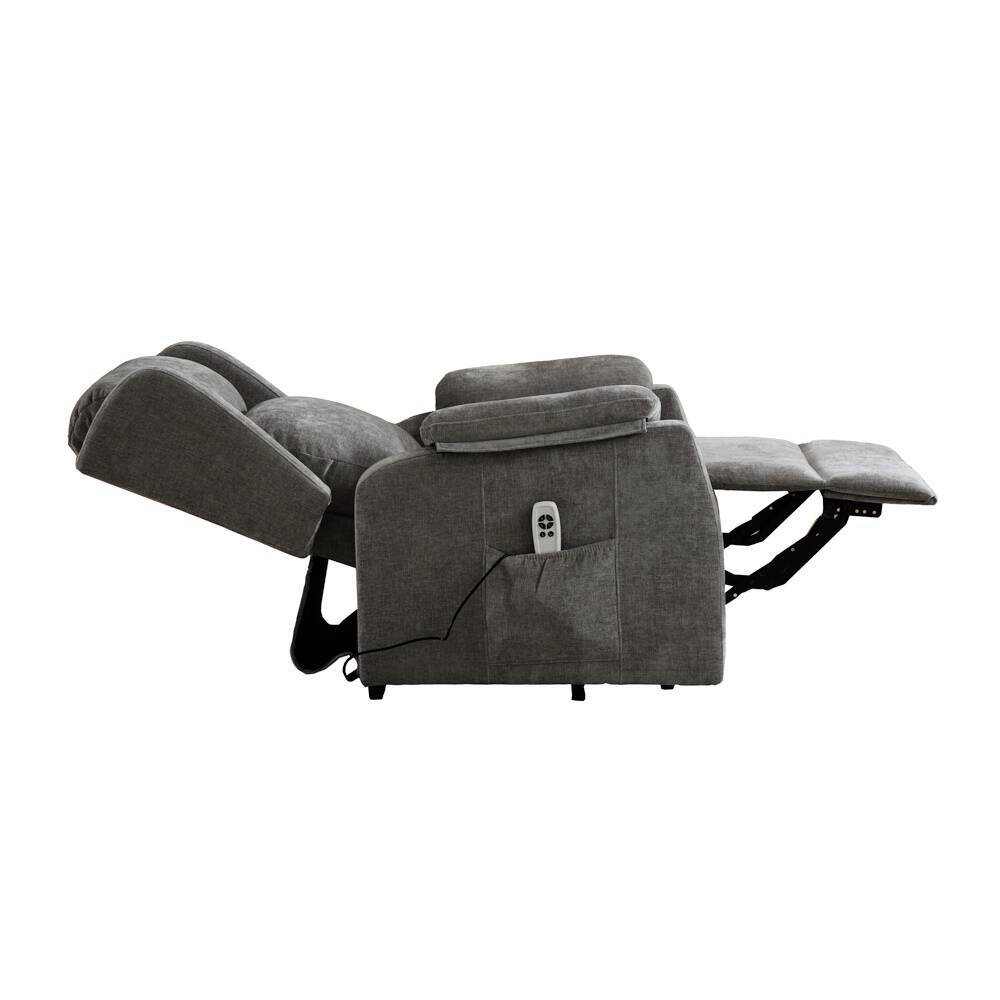SILLON PWR LIFT MOD. BRIAR TELA C/ GRIS OSCURO (DARK) 2 MOTORES - Imagen 6
