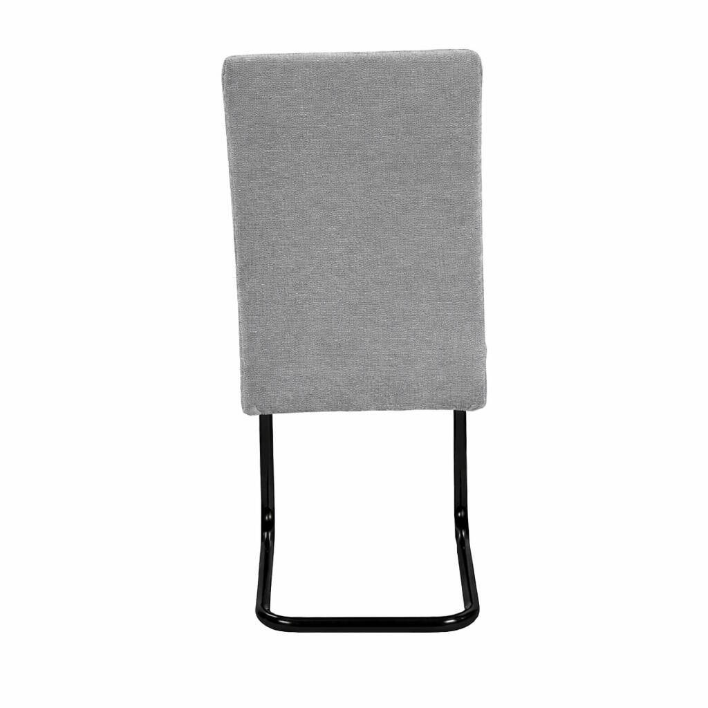 SILLA MOD. CHIARA PATA NEGRA TELA C/ GRIS SE SIRVE EN CAJAS DE 4 UDS - Imagen 5
