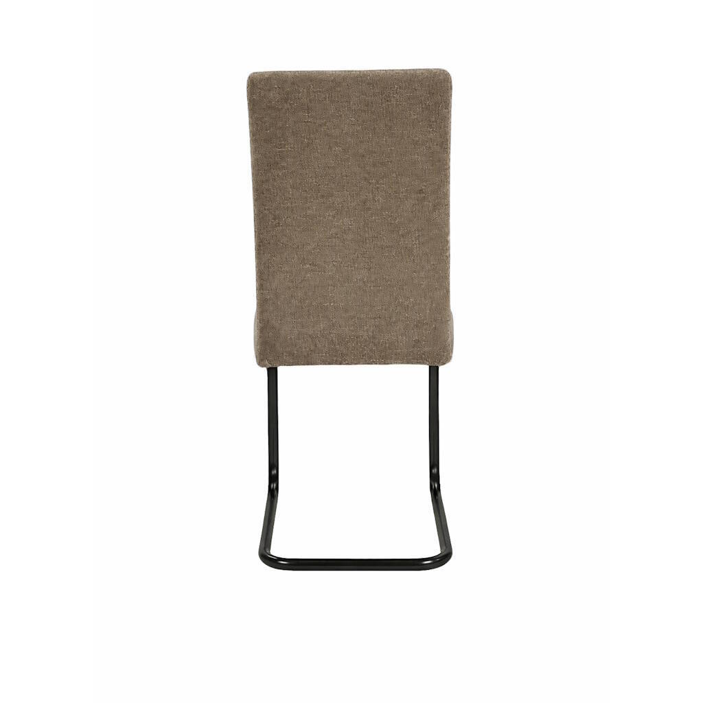 SILLA MOD. CHIARA PATA NEGRA TELA C/ MARRON SE SIRVE EN CAJAS DE 4 UDS - Imagen 5
