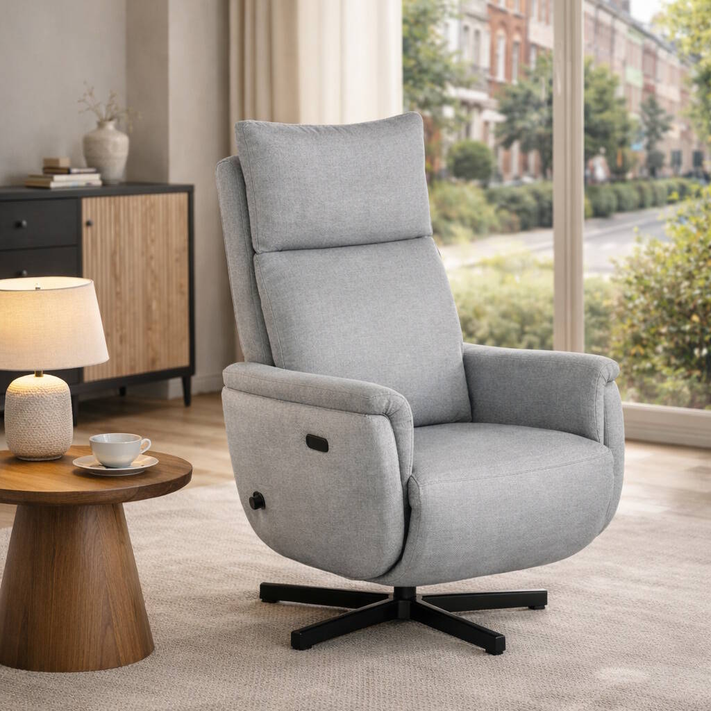 SILLON RELAX GIRATORIO MOD. DAKAR C/ PIEDRA