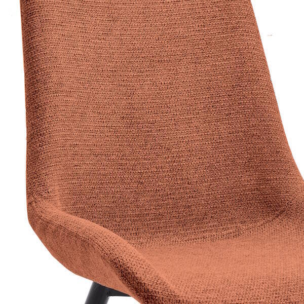 SILLA MOD. DEREK TELA C/ TEJA - PATA NEGRA SE SIRVE EN CAJAS DE 4 UDS - Imagen 2