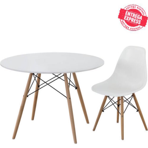 MESA COMEDOR MOD. ISLANDIA 80 CM DIAMETRO