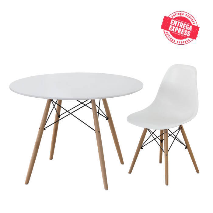 MESA COMEDOR MOD. ISLANDIA 80 CM DIAMETRO