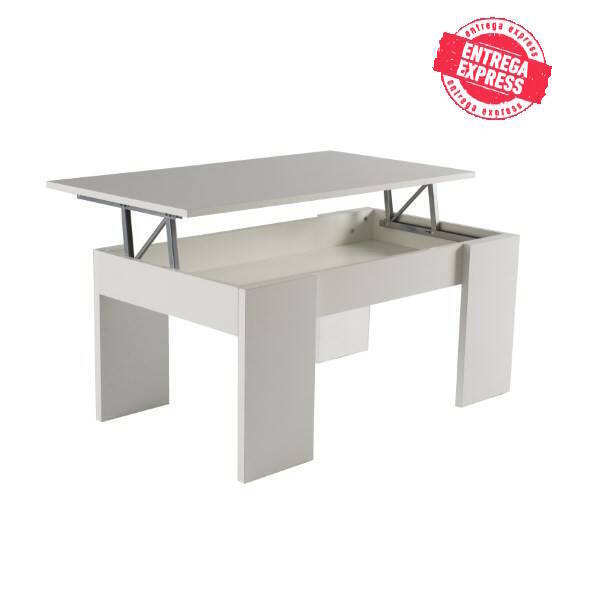 MESA CENTRO ELEVABLE MOD. PETRA BLANCO
