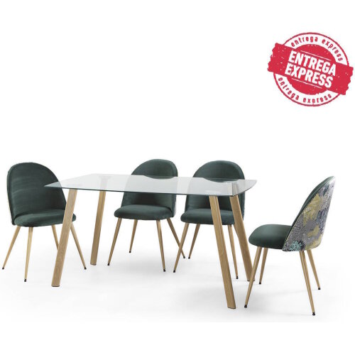 MESA COMEDOR MOD. CRYSTAL 2