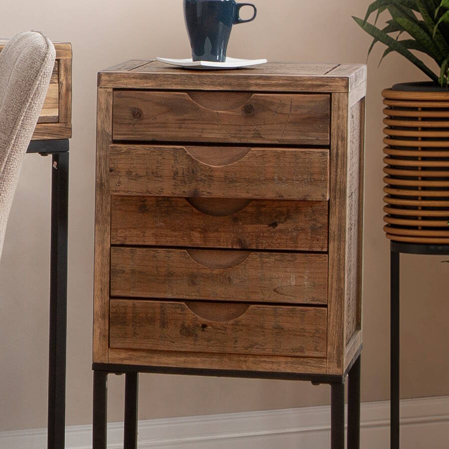 MUEBLE AUXILIAR 5 CAJONES MOD. INDIGO - Imagen 2