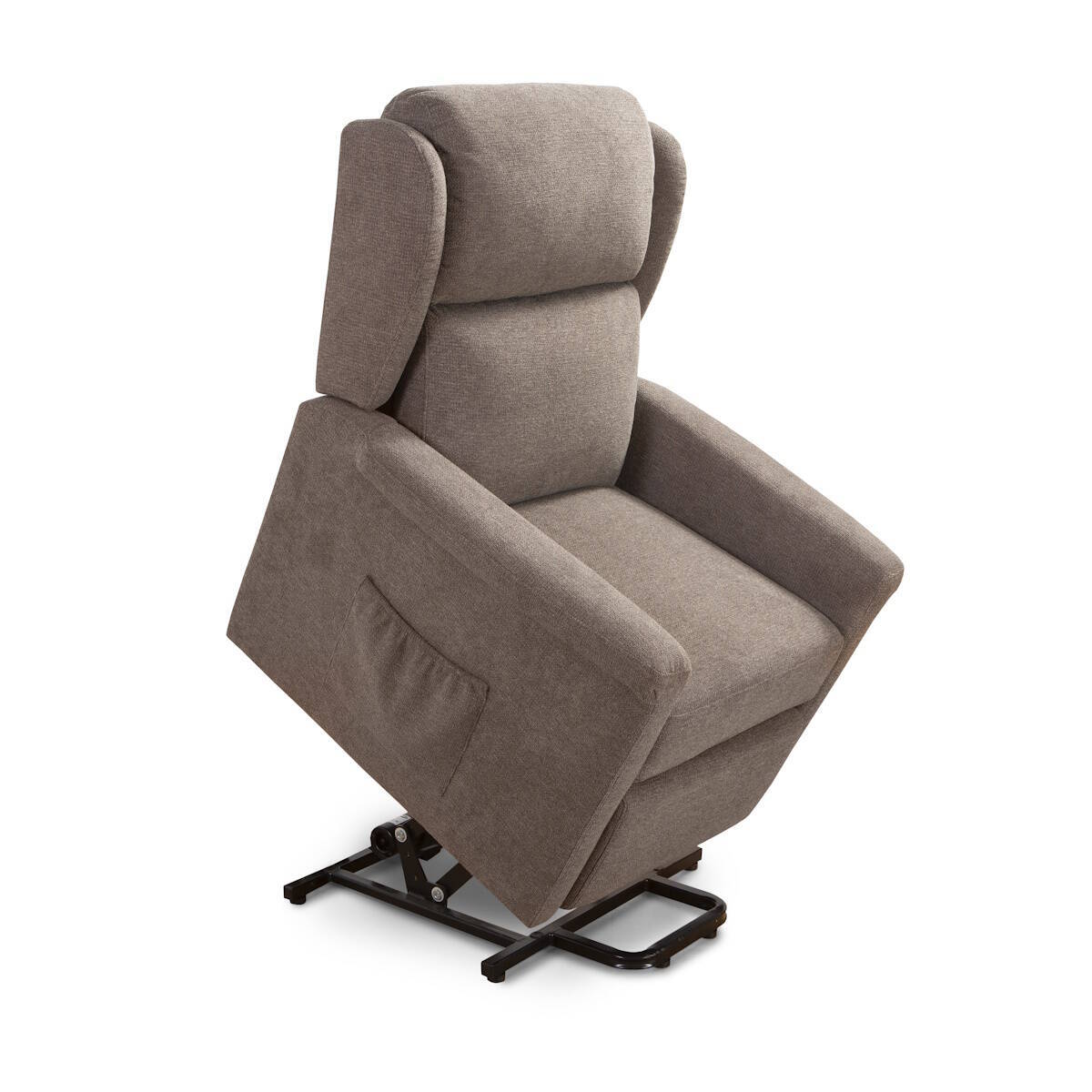 SILLON RELAX MOD. KAMBA PWR LIFT TELA C/ MARRON - Imagen 4