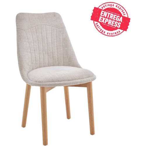 SILLA MOD. KURT TELA C/ BEIGE CLARO SE SIRVE EN CAJAS DE 2 UDS