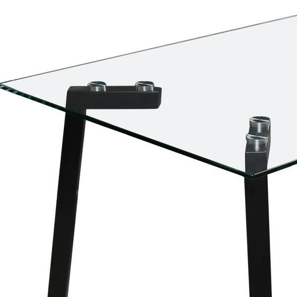MESA COMEDOR MOD. LUJAN PATA NEGRA 140*80 - Imagen 2