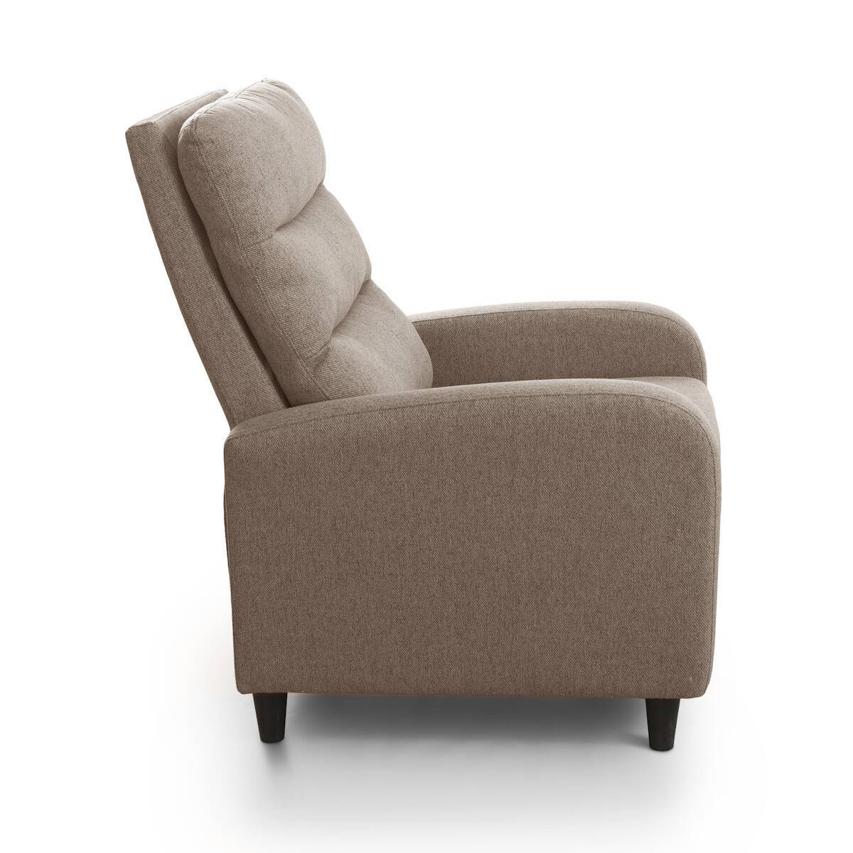 SILLON RELAX MOD. LUNDA PWR LIFT TELA C/ MARRON - Imagen 3