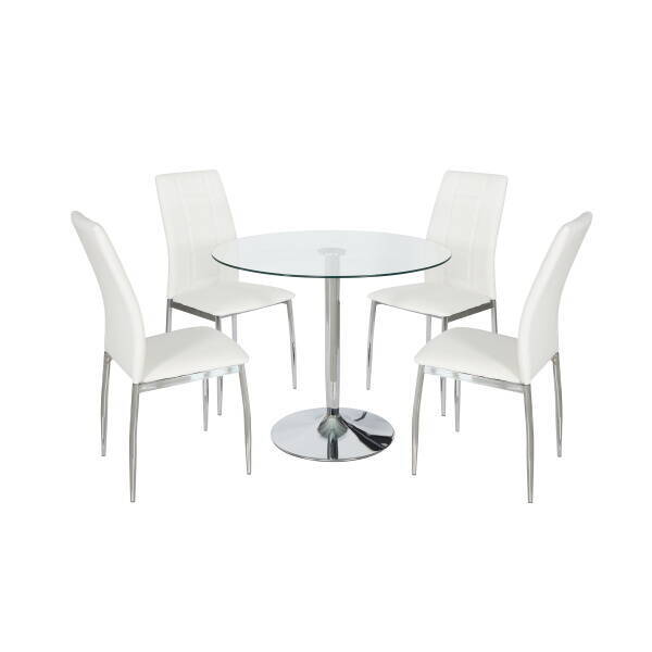 SILLA MOD. ROXANA PU C/BLANCO CAJAS DE 6 UDS - Imagen 3