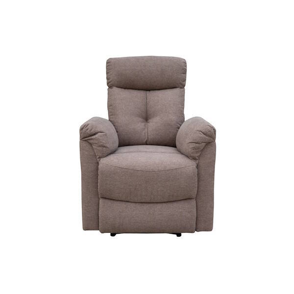 SILLON NAPOLES RELAX MANUAL C/ MARRON NUEVA TELA - Imagen 2