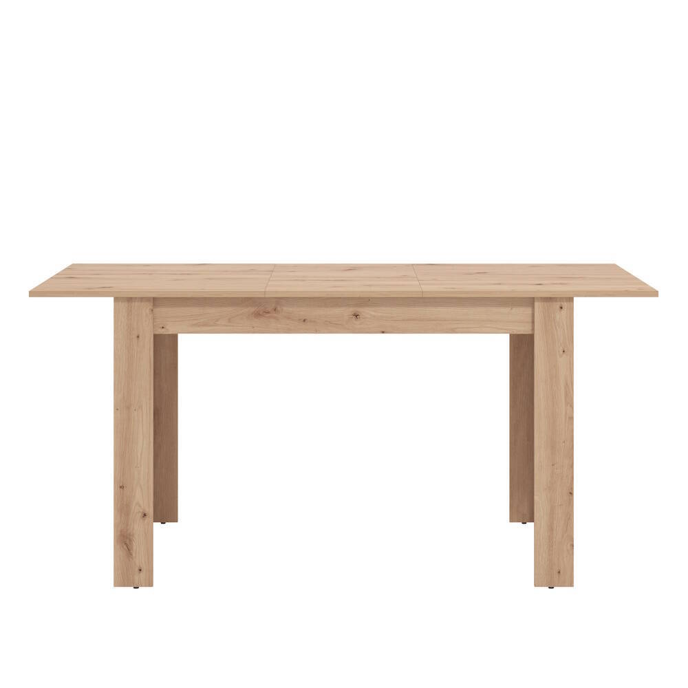 MESA COMEDOR EXTENSIBLE MOD. NORUEGA C/ ROBLE ARTISAN 120/160*80 CM - Imagen 3