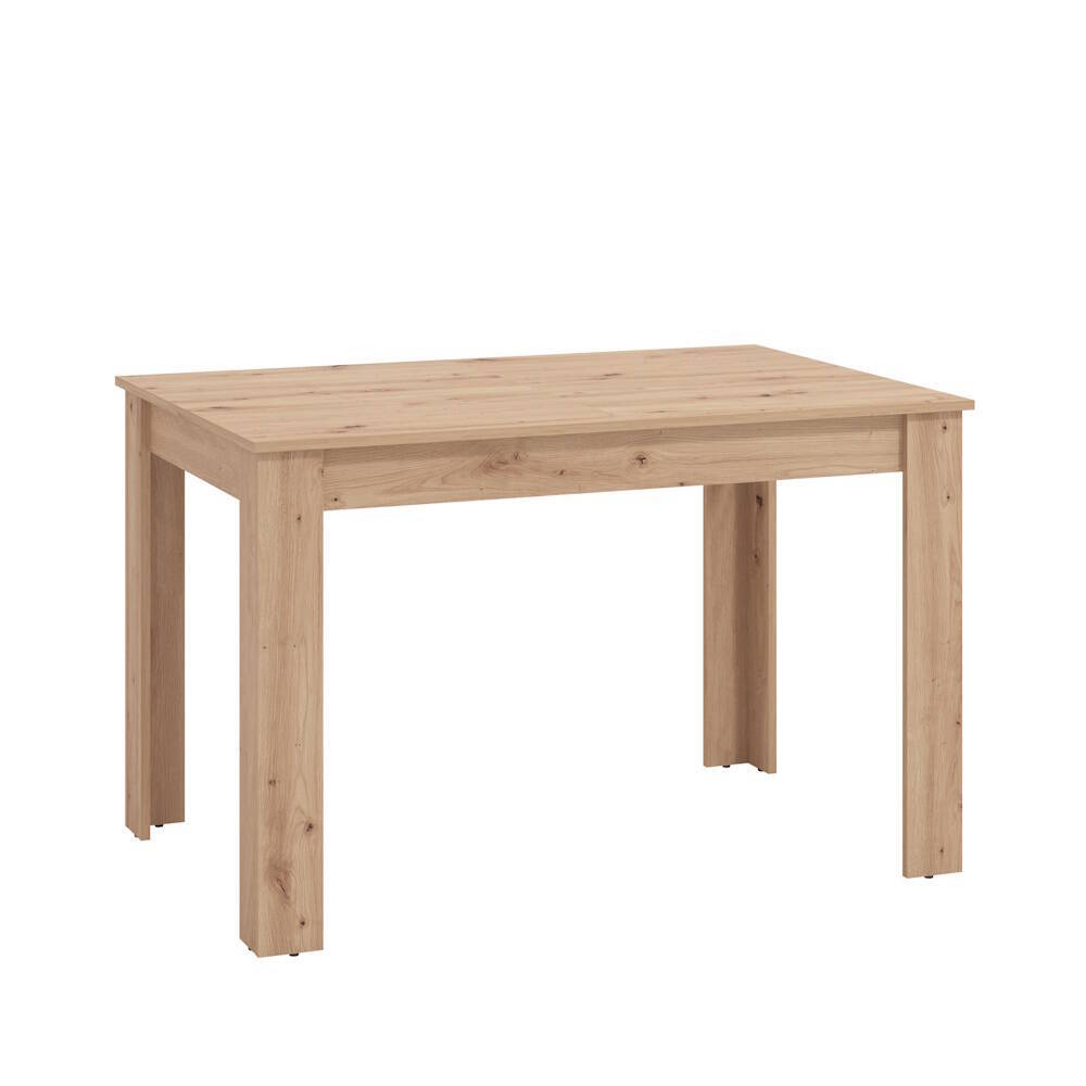 MESA COMEDOR EXTENSIBLE MOD. NORUEGA C/ ROBLE ARTISAN 120/160*80 CM - Imagen 4