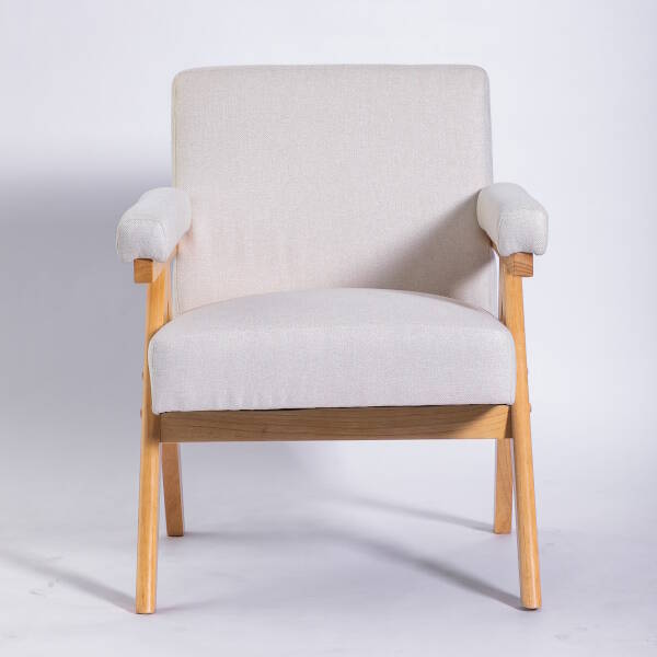 BUTACA MOD. SAHARA TELA C/ BEIGE - Imagen 3