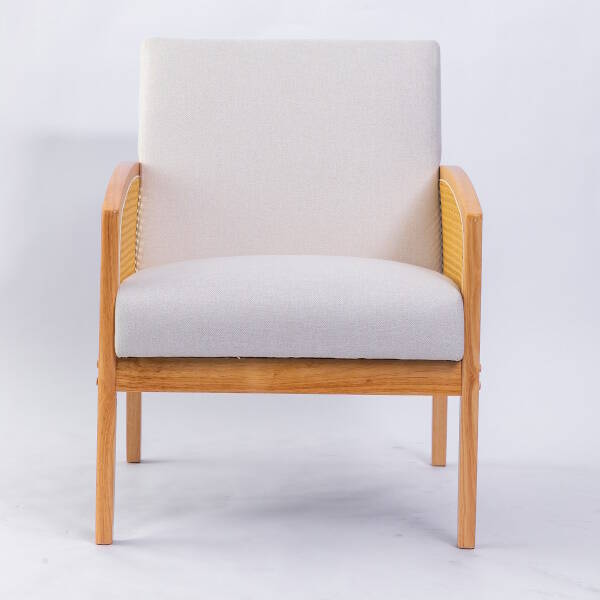 BUTACA MOD. SIENA TELA C/ BEIGE - Imagen 3