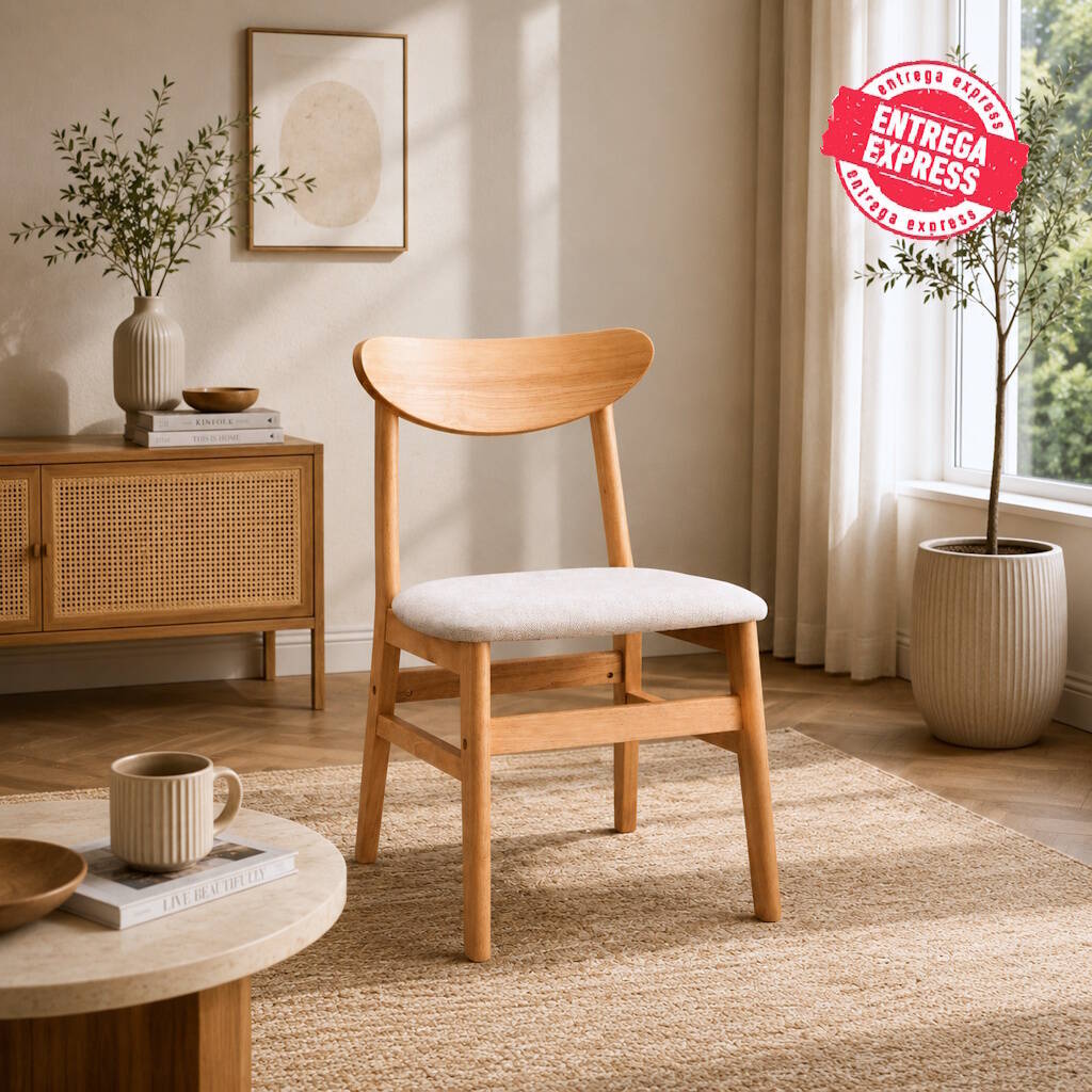 SILLA MADERA MOD. SUCRE SE SIRVE EN CAJAS DE 2 UDS