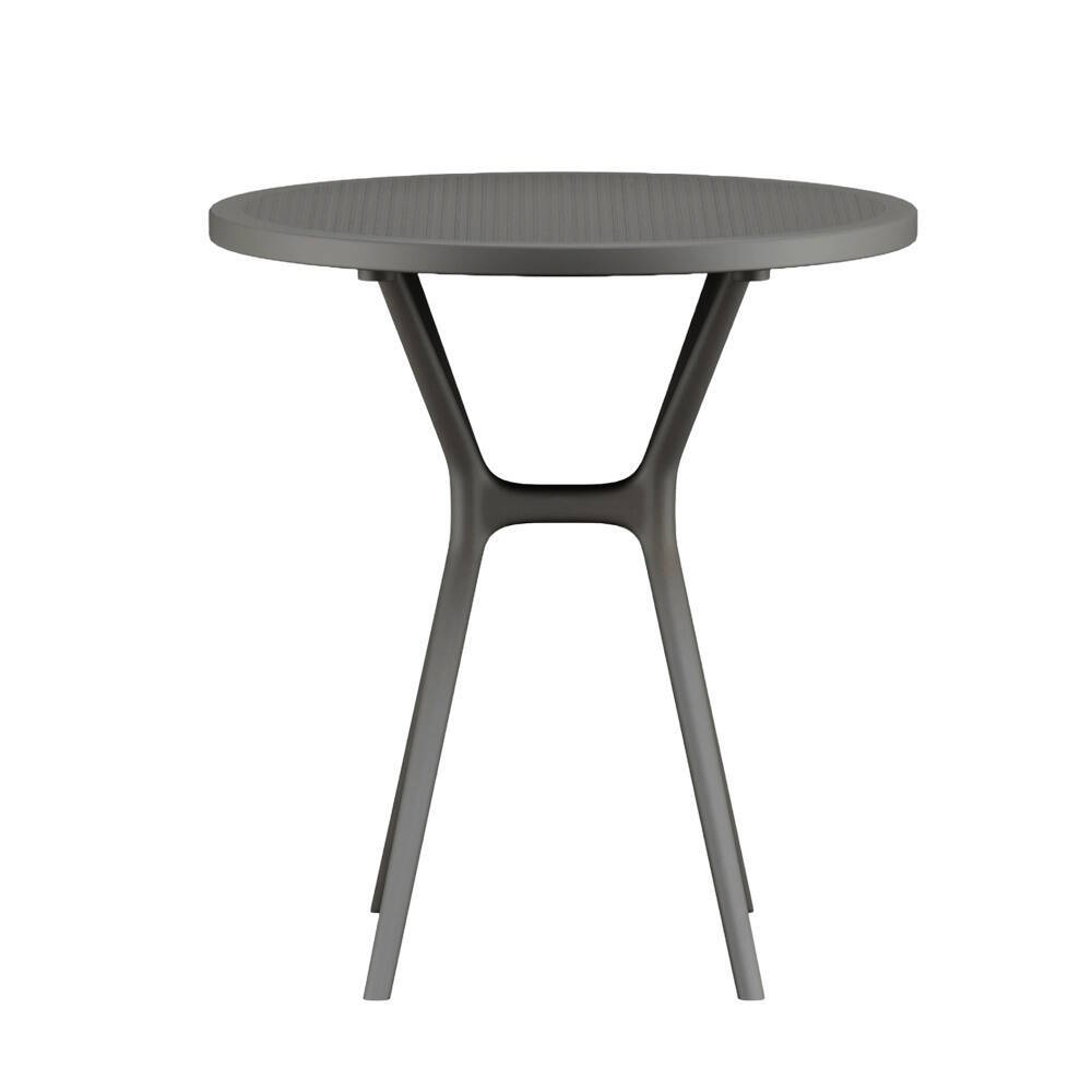MESA VELADOR MOD. TARA DE PP C/ GRIS D65*72 CM Se sirve en cajas de 2 uds - Imagen 2