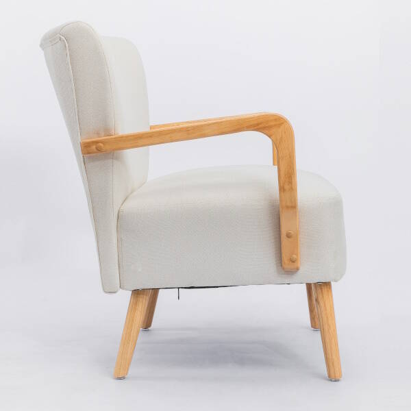 BUTACA MOD. TASIA TELA C/ BEIGE - Imagen 4