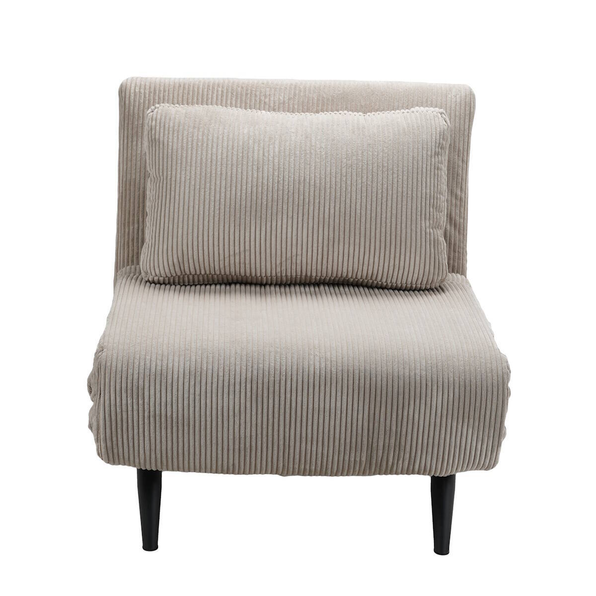 SILLON CAMA MOD. TIARA TELA C/ BEIGE - Imagen 2