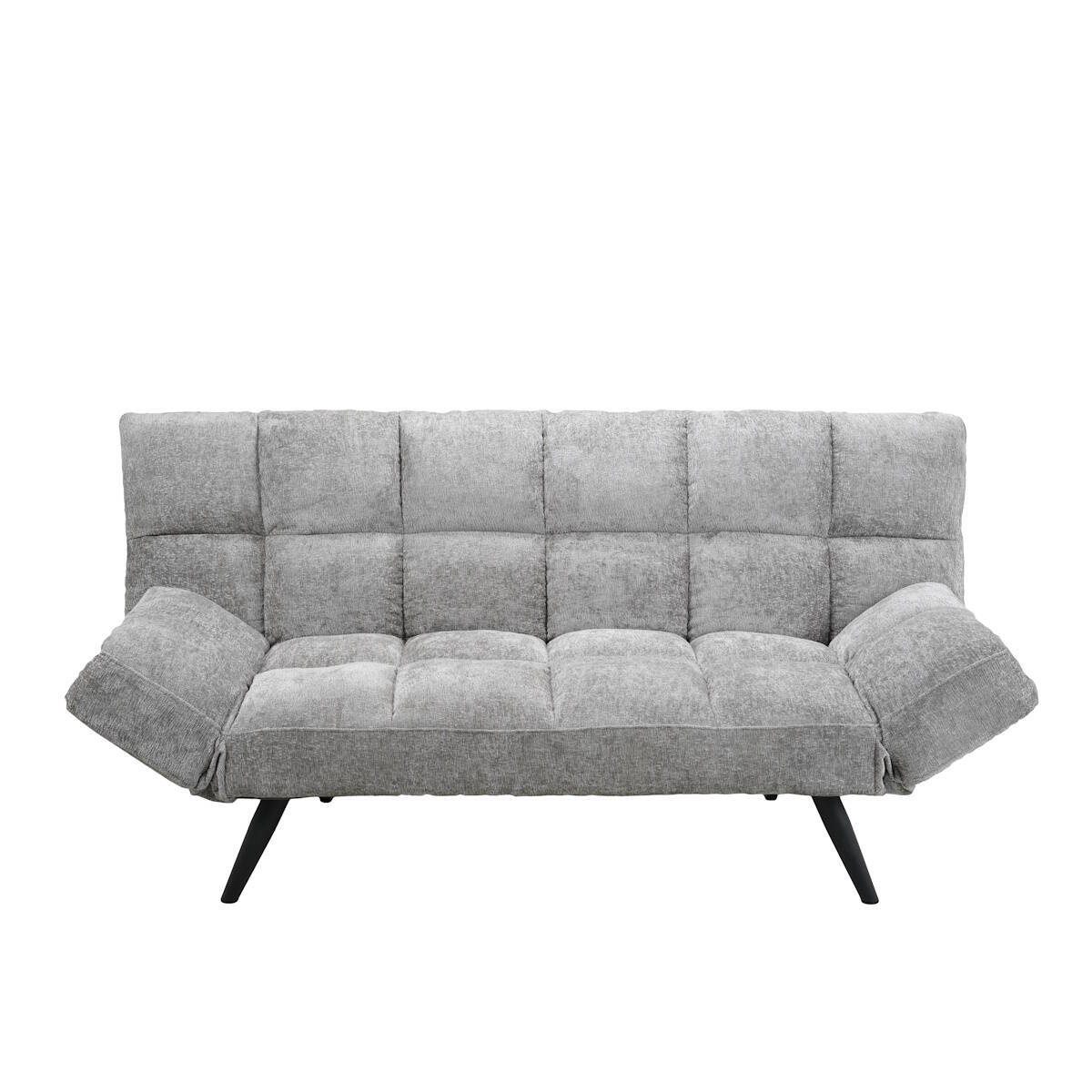 SOFA CAMA MOD. VEGA TELA C/ GRIS - Imagen 2