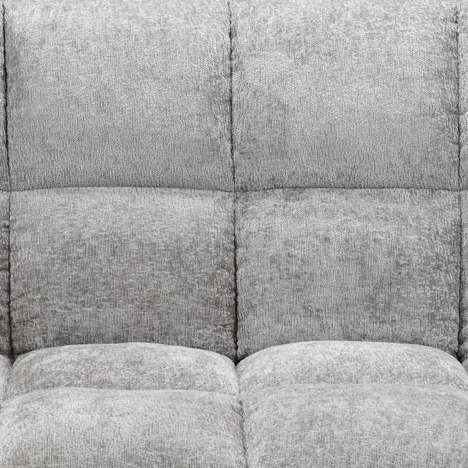 SOFA CAMA MOD. VEGA TELA C/ GRIS - Imagen 4