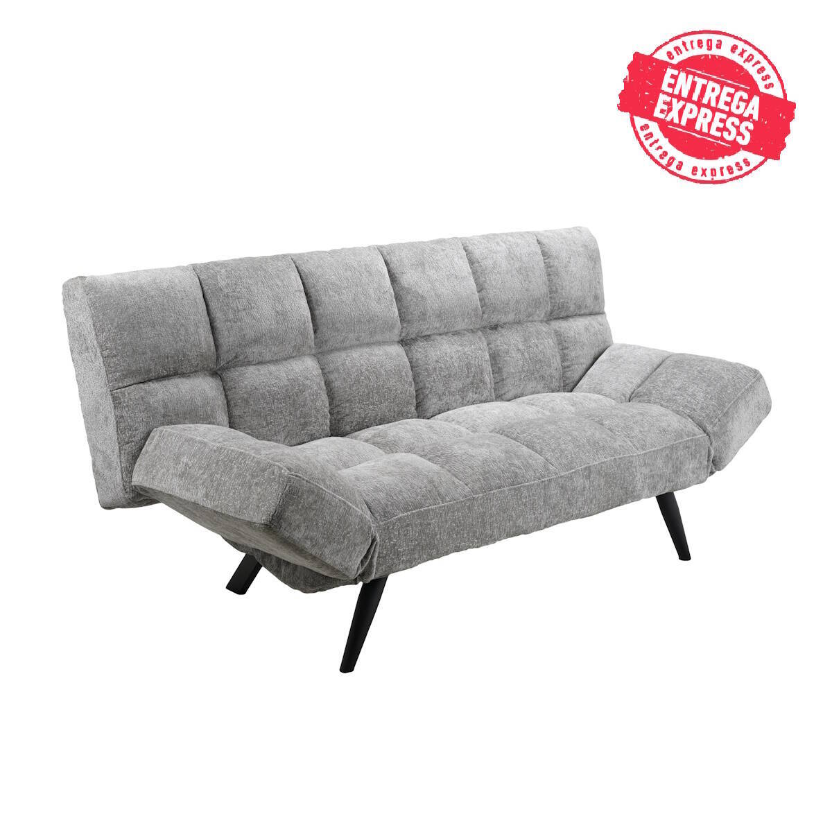 SOFA CAMA MOD. VEGA TELA C/ GRIS