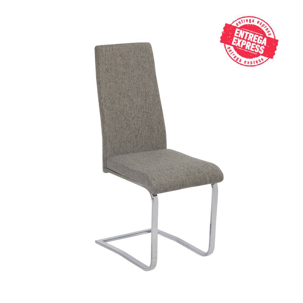 SILLA MOD. KAMIL TELA C/ GRIS OSCURO SE SIRVE EN CAJA DE 4 UDS
