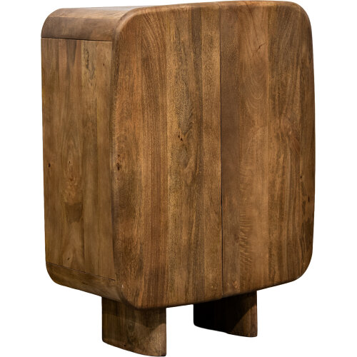 MUEBLE BAR MADERA MANGO 2 PUERS +91998, MONTAJE SOLO PATAS
