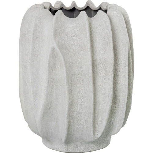 JARRÓN CERÁMICA 42CM CRUDO ARERILLO