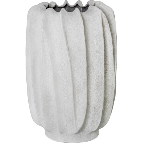 JARRÓN CERÁMICA 62CM CRUDO ARENA