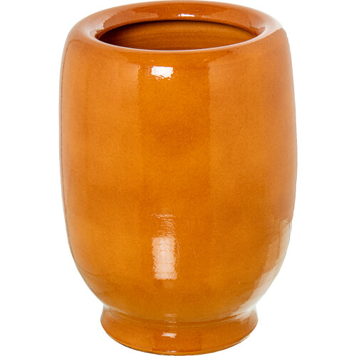JARRÓN CERÁMICA 32CM MOSTAZA BNA