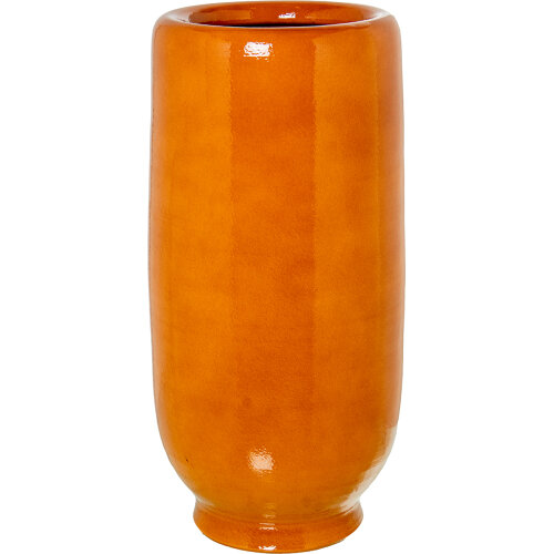 JARRÓN CERÁMICA 60CM MOSTAZA BRILLO